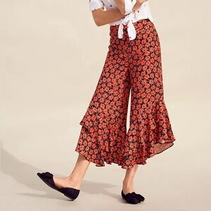 Anthropologie Virginie Wide Leg Pants Small
